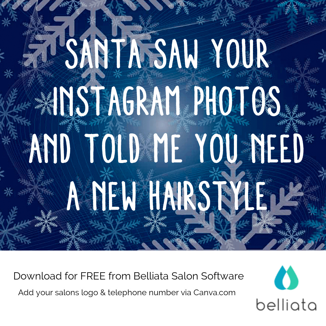 Christmas Salon Quotes 17 FREE Downloads For Your Hair Salon