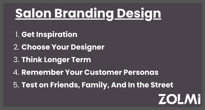 Salon Branding Design