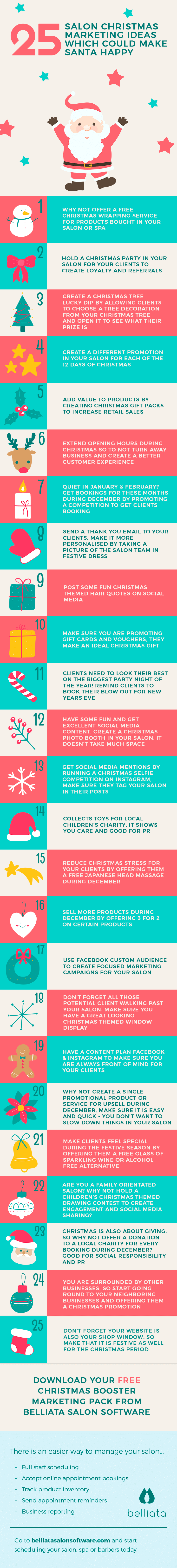 25 Salon Christmas Ideas Which Could Make Santa Happy | zolmi.com