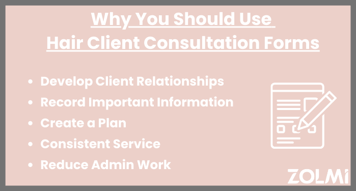 Hair Stylist Client Consultation Form Examples Zolmi