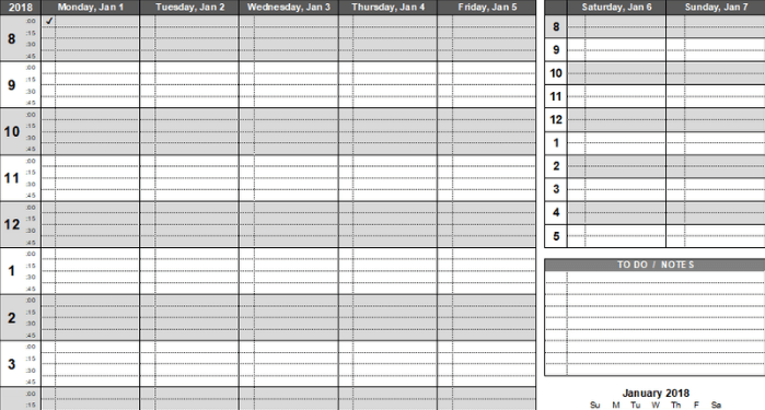 Printable Salon Appointment Book Template for 2025 | zolmi.com