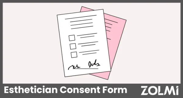Esthetician Consent Form Examples for 2025