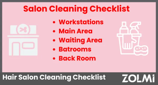 Complete Salon Cleaning Checklist for 2025