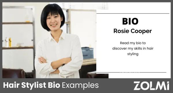 Hair Stylist Bio Examples
