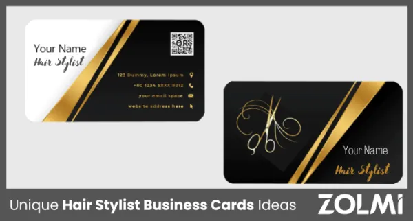 Unique Hair Stylist Business Cards Ideas for 2025