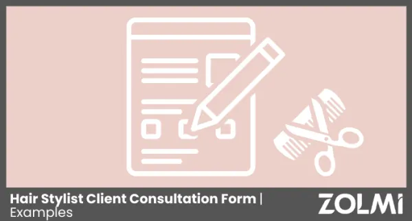 Hair Stylist Client Consultation Form | Examples