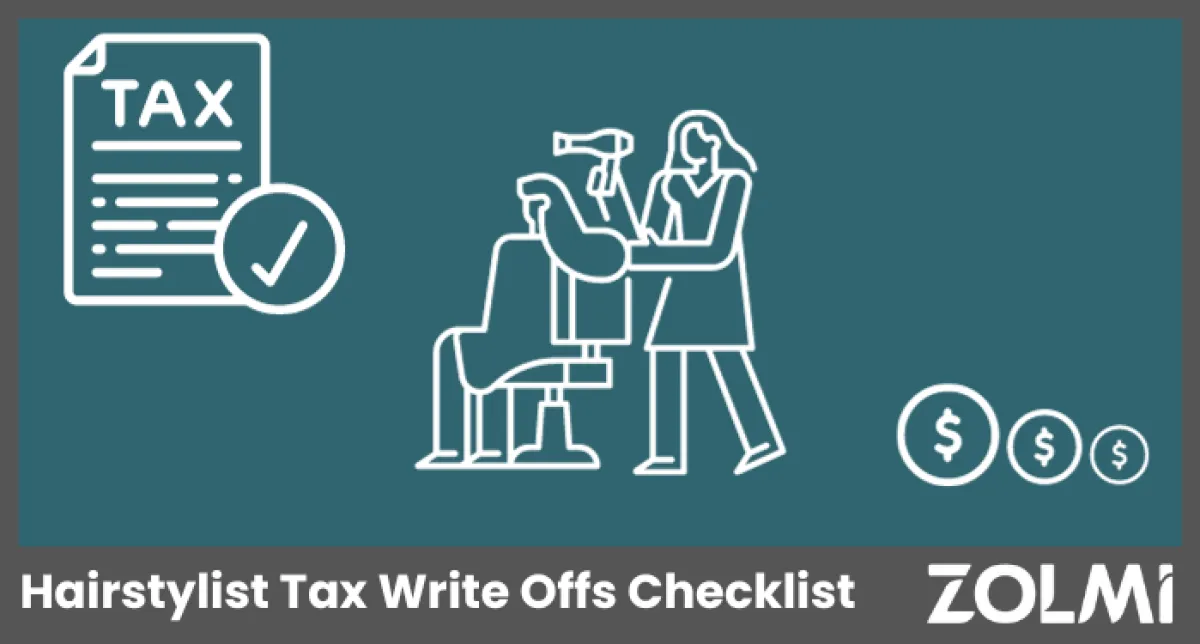Hairstylist Tax Write Offs Checklist for 2024