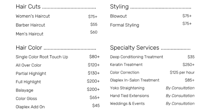 Rinse Salon