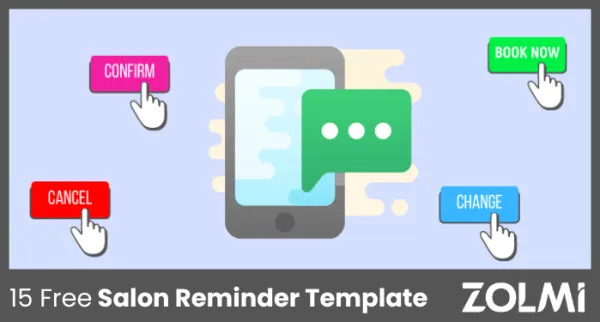 15 Free Salon Reminder Templates to Forget About No Shows